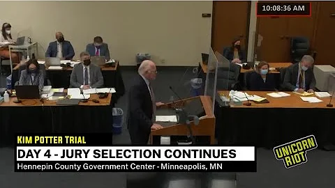 Kim Potter Trial - Day 4 - Jury Selection