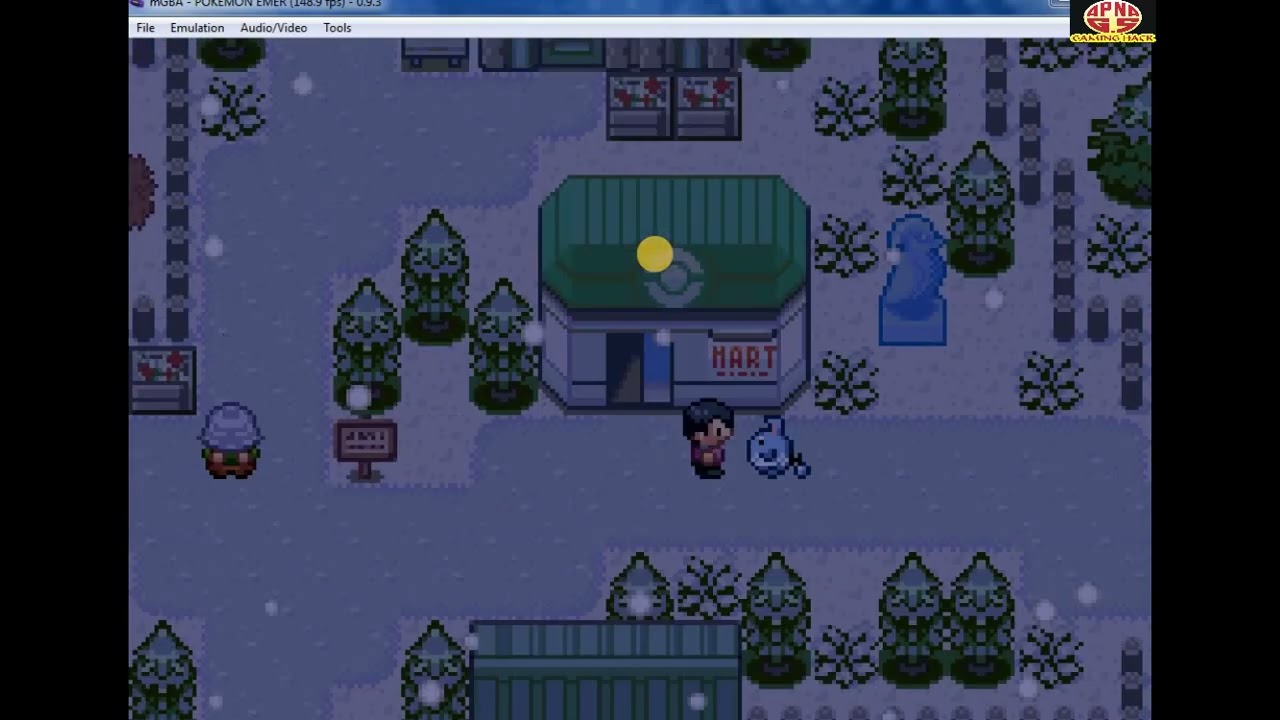 How to get houndoominite with & without Cheat Codes in Pokemon Emerald Enhanced GBA