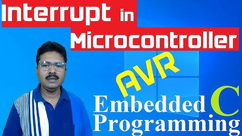 3.[μC: AVR] Interrupt operation in microcontroller using microchip studio, embedded C and SimulIDE