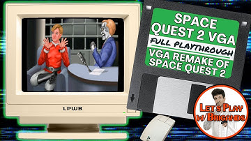 Space Quest 2 VGA (Full Playthrough) | Space Quest 2 Remake