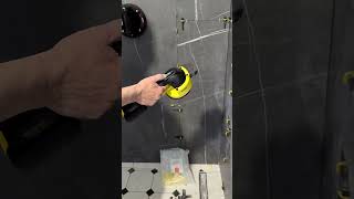 Монтаж плитки с помощью Виброприсоски Technicom TC P008. #new #diy #ремонтвдоме #топ