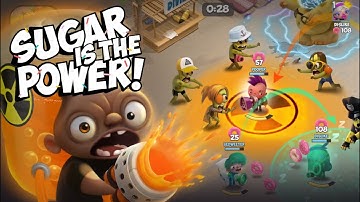 Kids vs Zombies: Donuts Brawl - Gameplay Walkthrough Part 1 - Tutorial (iOS, Android)