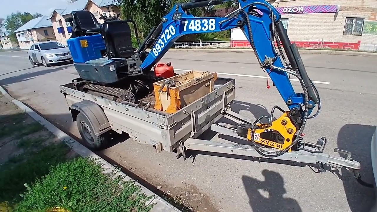 Очередной раз гидромолот не смог