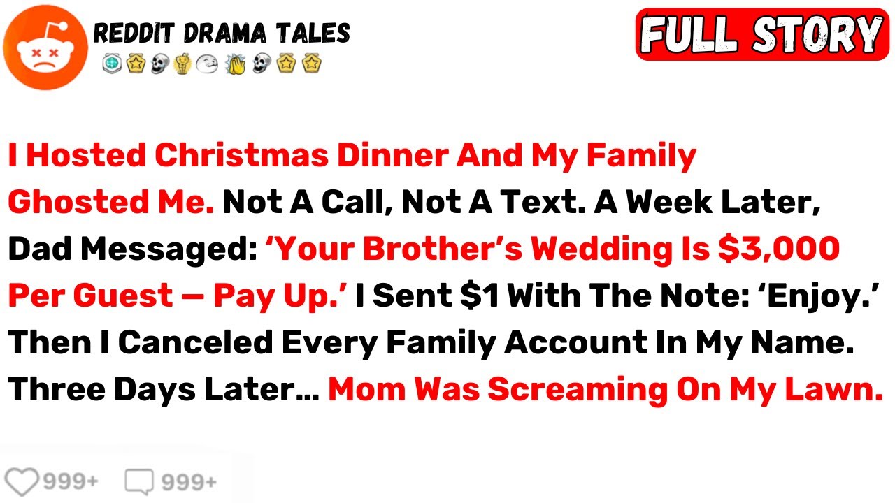 I Hosted Christmas Dinner And My Family Ghosted Me. Not A Call, Not A... - Best Reddit Stories
