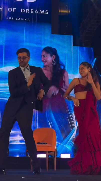 Hrithik Roshan did Hook Steps of Aavan Jaavan song at launch of City of Dreams in Sri Lanka #Shorts