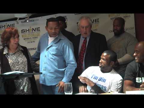 Shine Fights: Ricardo Mayorga VS Din Thomas NY Pre...