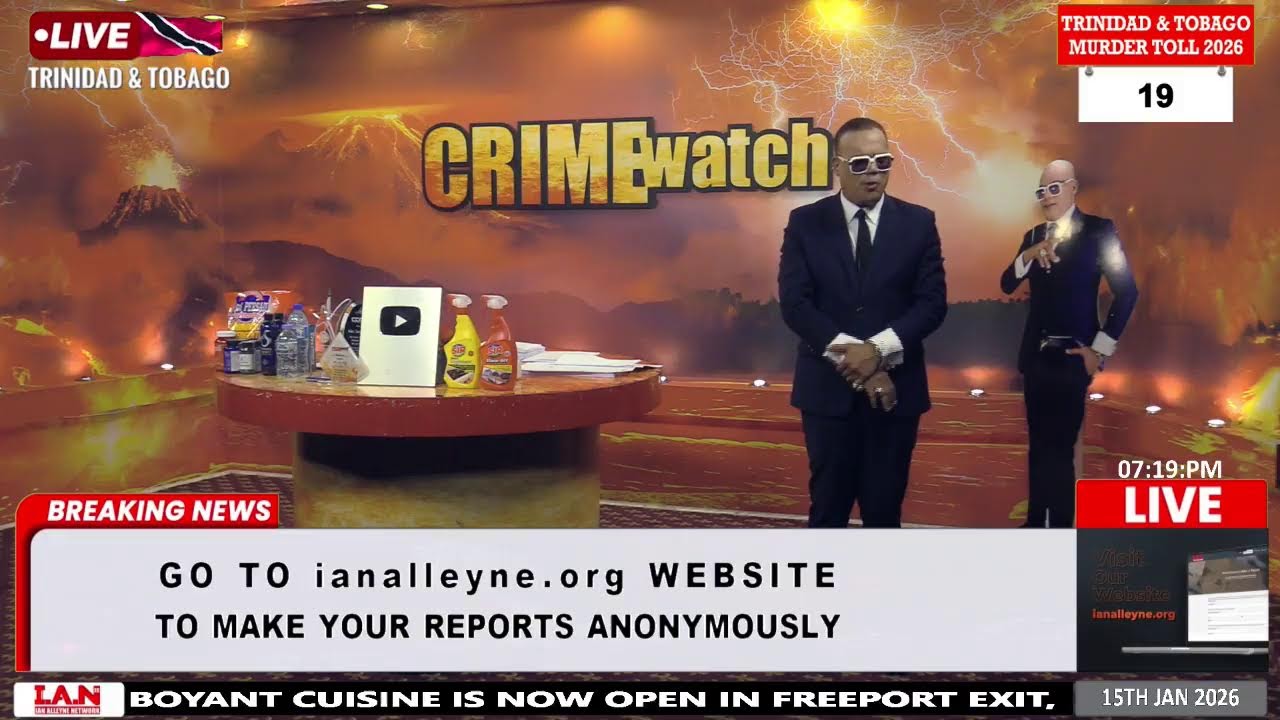 THURSDAY 15TH JANUARY 2026 - CRIME WATCH LIVE