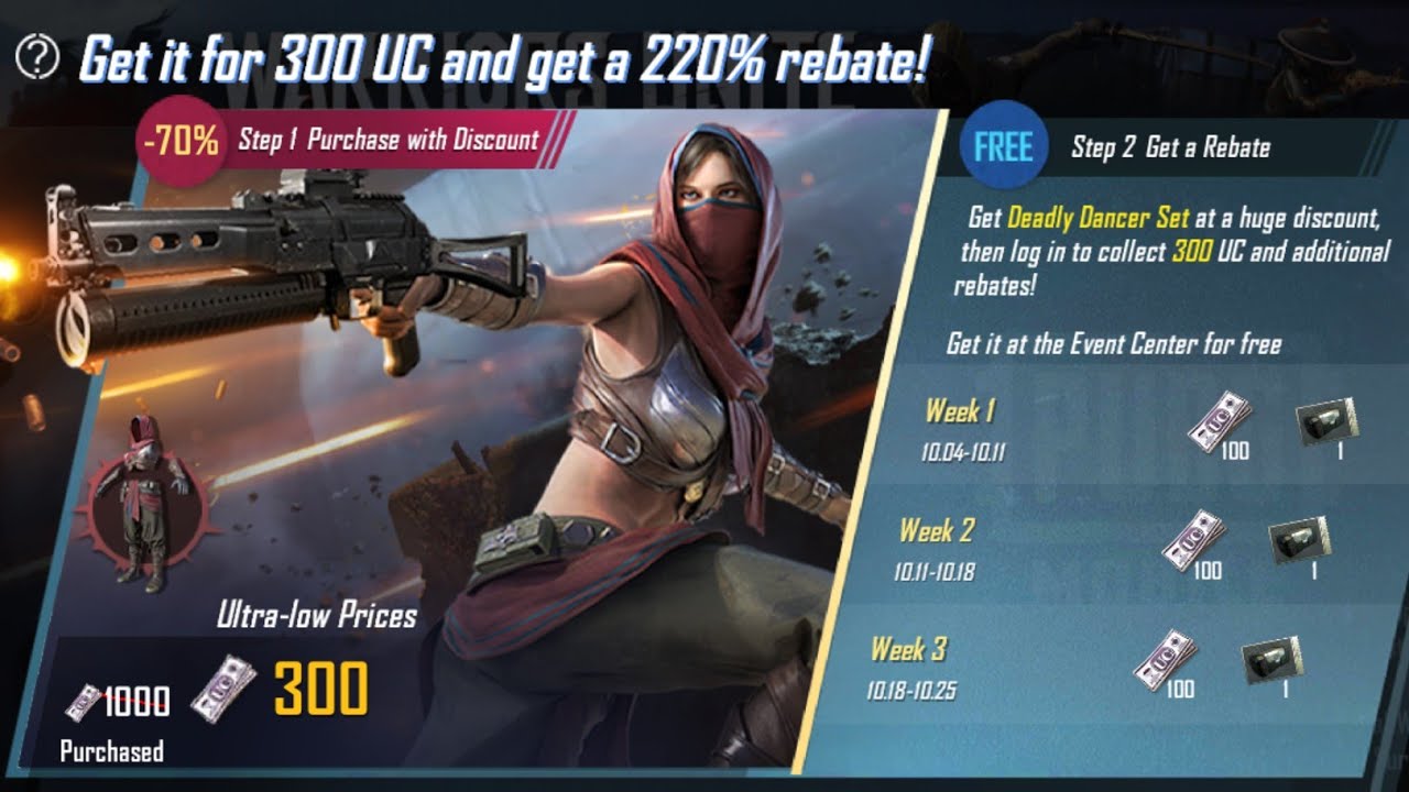 Get Free Deadly Dancer Set 220 Rebate Rewards Event Explained