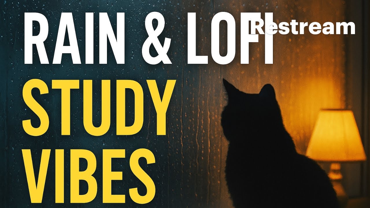🌧 Rain & LoFi Beats – Cozy Study & Relax Vibes | Chill Background Music ...