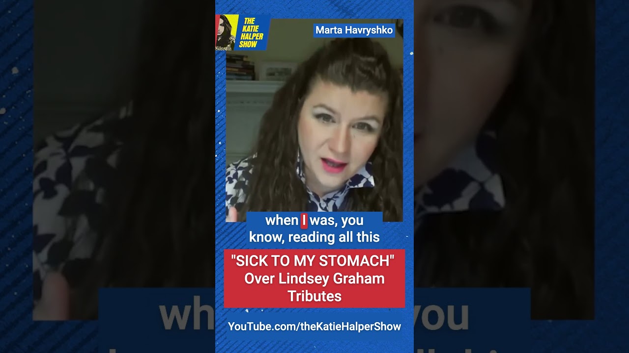 "Sick to My Stomach" - Ukrainian Analyst on LINDSEY GRAHAM TRIBUTES