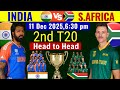 India vs South Africa 2nd T20 2025, India Live Cricket Match, India vs South Africa Playing 11