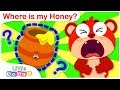 Where is my Honey? | Baby Bear is Hungry | Nursery Rhymes by Little Angel