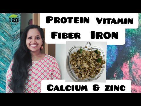 protein-vitamin-fiber-rich-food-||-diet-recipe-||-malayalam