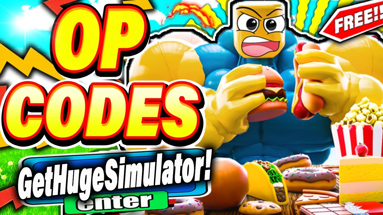  2023 GET HUGE SIMULATOR CODES SECRET CODES ALL NEW SECRET OP ROBLOX GET HUGE SIMULATOR CODES 