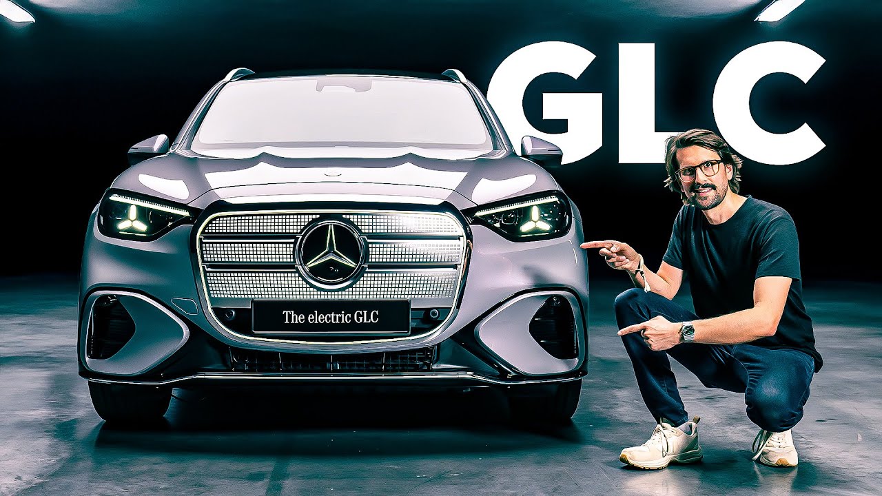 Je suis monté dans le MERCEDES GLC Électrique : 713 km d'autonomie & un ÉCRAN RÉVOLUTIONNAIRE