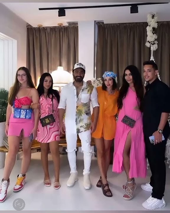 تامر حسني وبسمة بوسيل من حفله بالساحل الشمالي