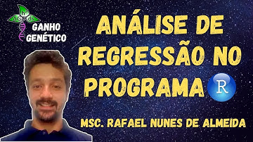 Análise de regressão no programa R