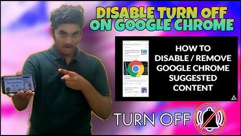 How To Disable/Remove ADS on Google Chrome Notifications (Android)
