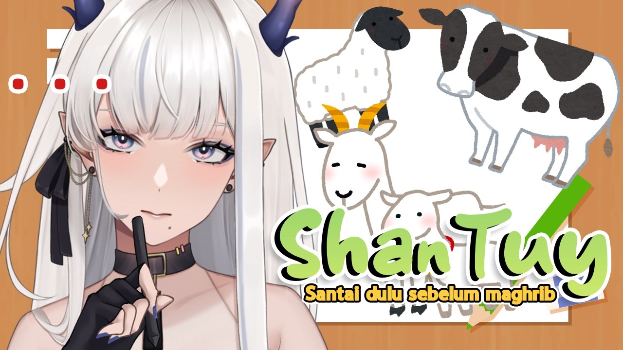 Sebenernya aku bisa gambar hewan ga ya? | ShanTuy