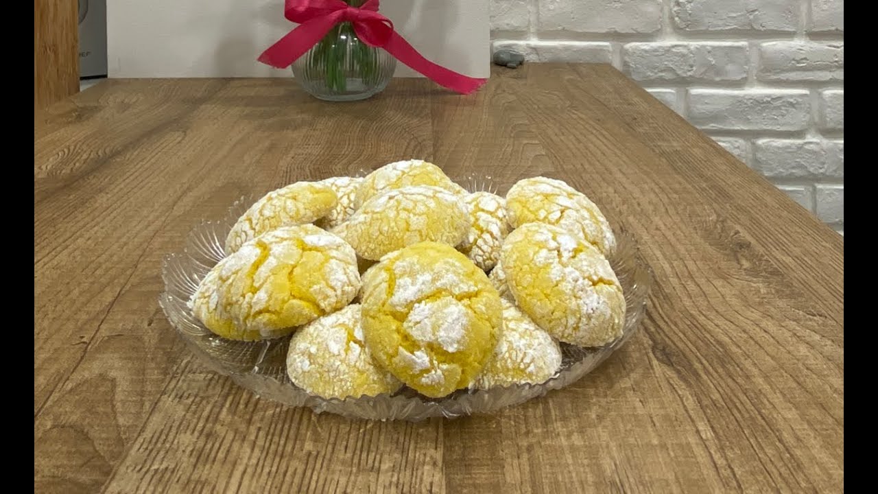 Biscotti morbidi al limone (Nuvolette al limone)