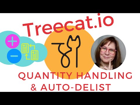 Treecat QUANTITY HANDLING & AUTO DE-LIST | #crosslisting #treecat