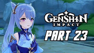 Genshin Impact  Gameplay Walkthrough Part 23 male No Commentary Ps4 Pro