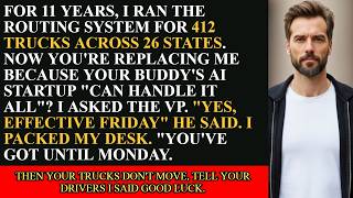 Celebrity I Was Replaced by an MBA's AI Startup – Freight Logistics Revenge Story Wealth