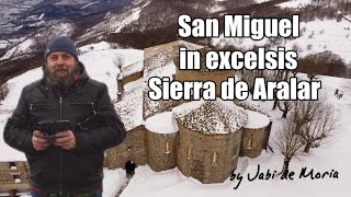 Ermita de San Miguel, Sierra de Aralar. Navarra. Dji mini 2