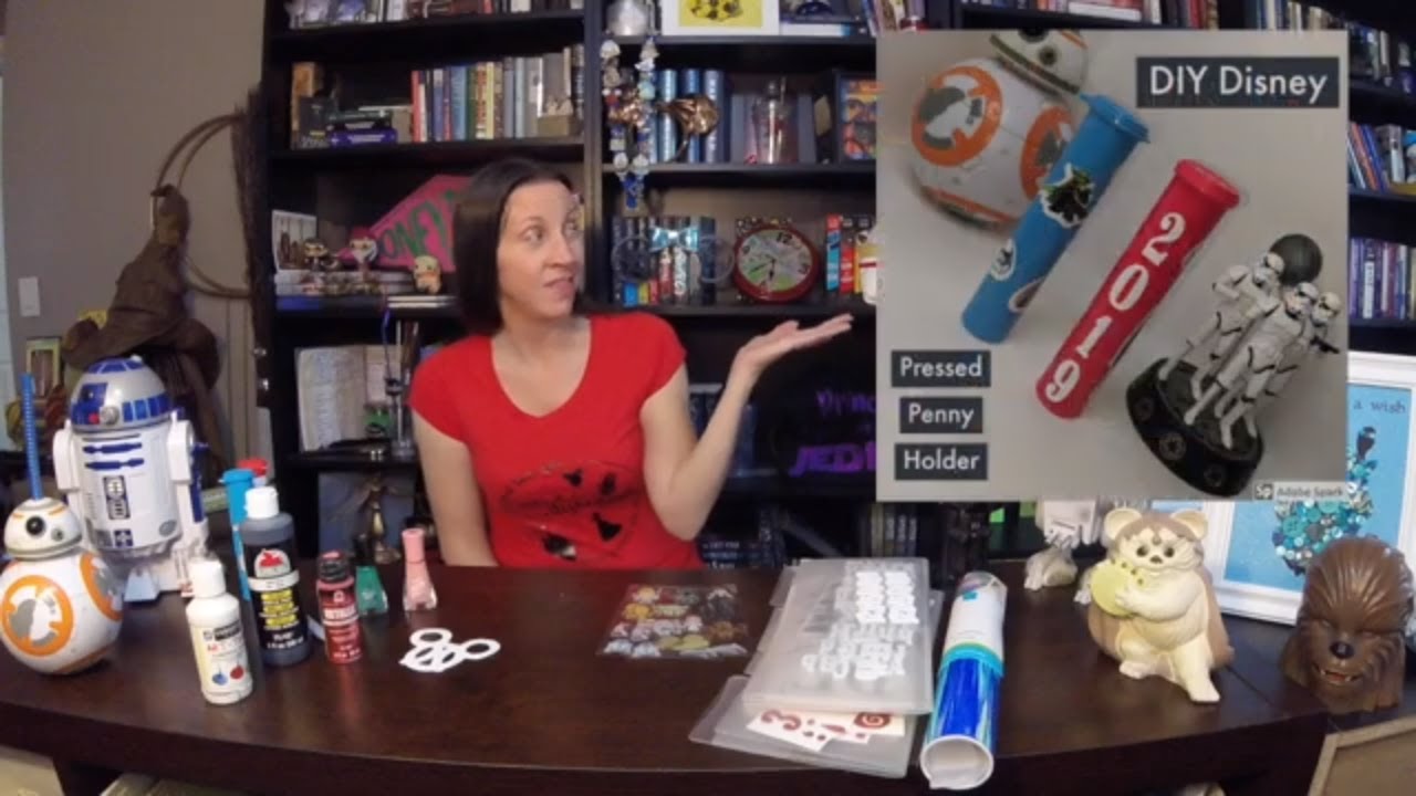 DIY Disney Pressed Penny Holder YouTube