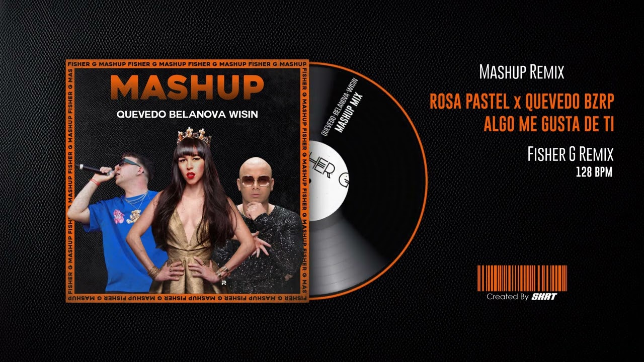 Rosa Pastel x Quevedo BZRP x Algo Me Gusta De Ti (FISHER G MASHUP)
