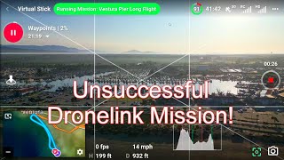 Please watch this Unsuccessful Dronelink Mission