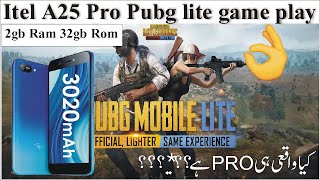 itel a25 pro pubg lite test and review - itel a25 pro gaming test - itel a25 pro gaming review