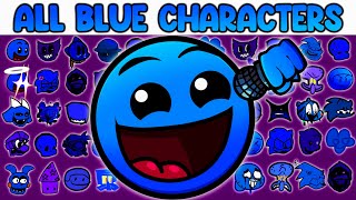 FNF Character Test | Gameplay VS My Playground | All Blue Test