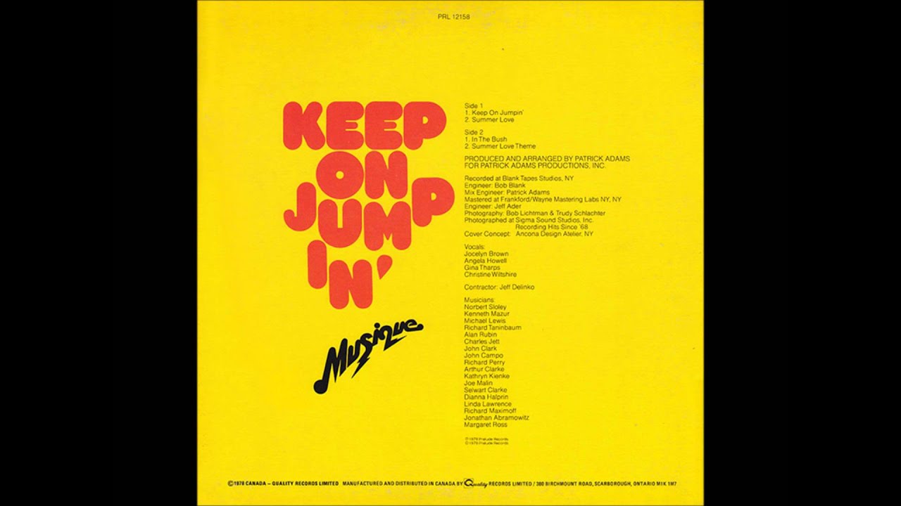 洋楽 Musique Keep On Jumpin Keep On Jumpin' - Album by Musique | Spotify