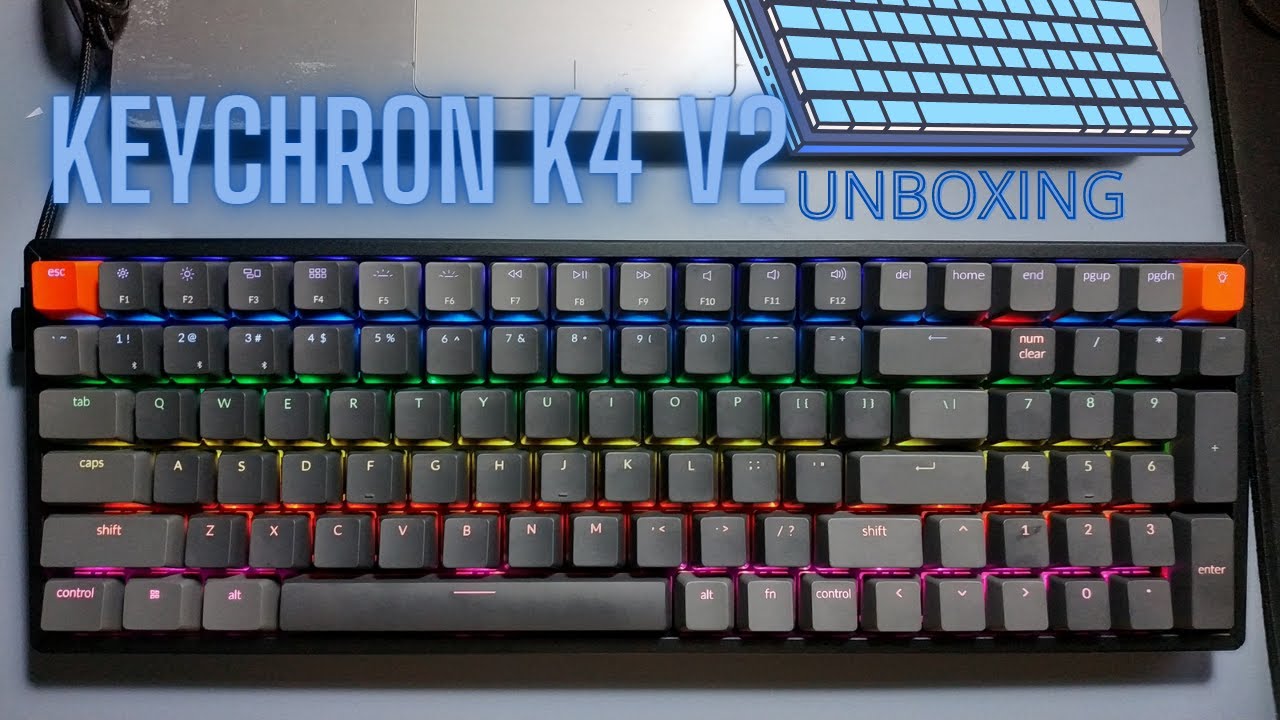 Keychron K4 v2 Unboxing