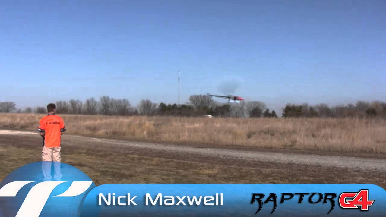 Thunder Tiger® Raptor® G4 E720 Flown By Nick Maxwell
