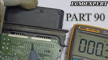 ECM REPAIR, MAHINDRA JEETO ECM , HOW TO SHORTING CHECK, ECM/ECU  TESTING ,ECM EXPERT PART 90