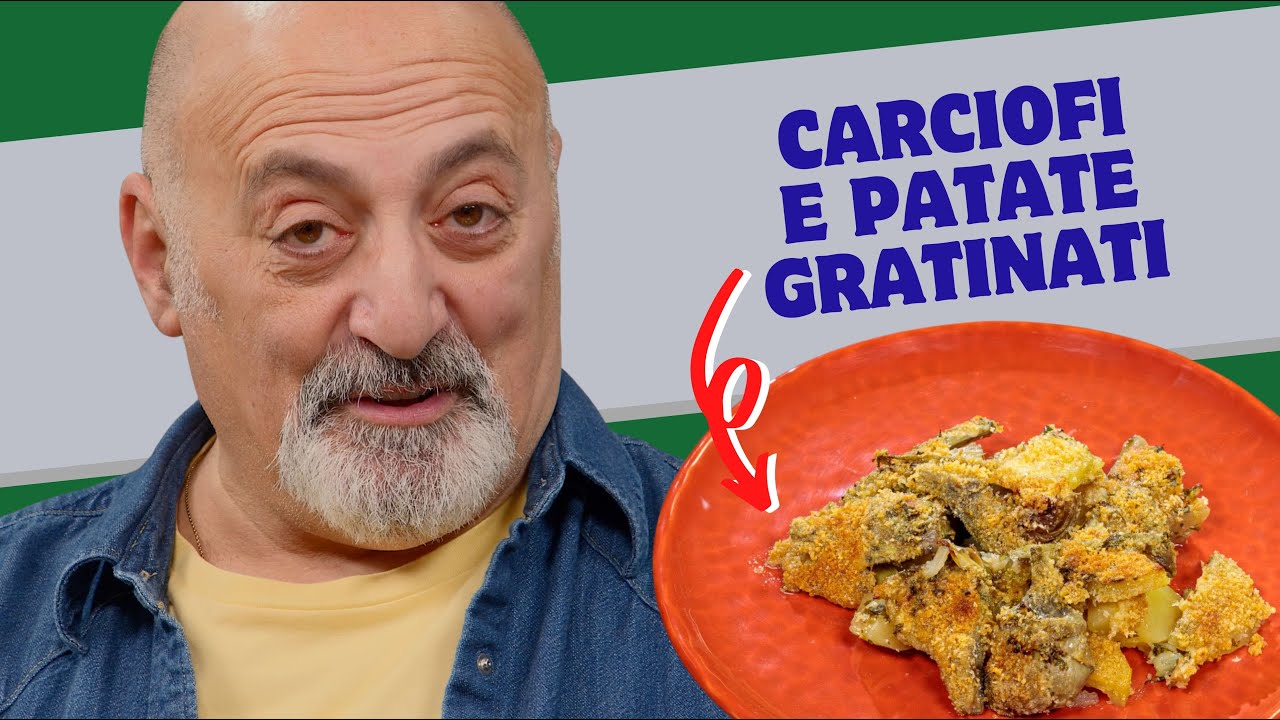 Carciofi e patate gratinati