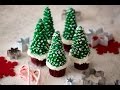 How to Make Christmas Tree Cupcakes