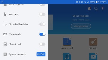 Enable Hidden ES File Explorer Folders