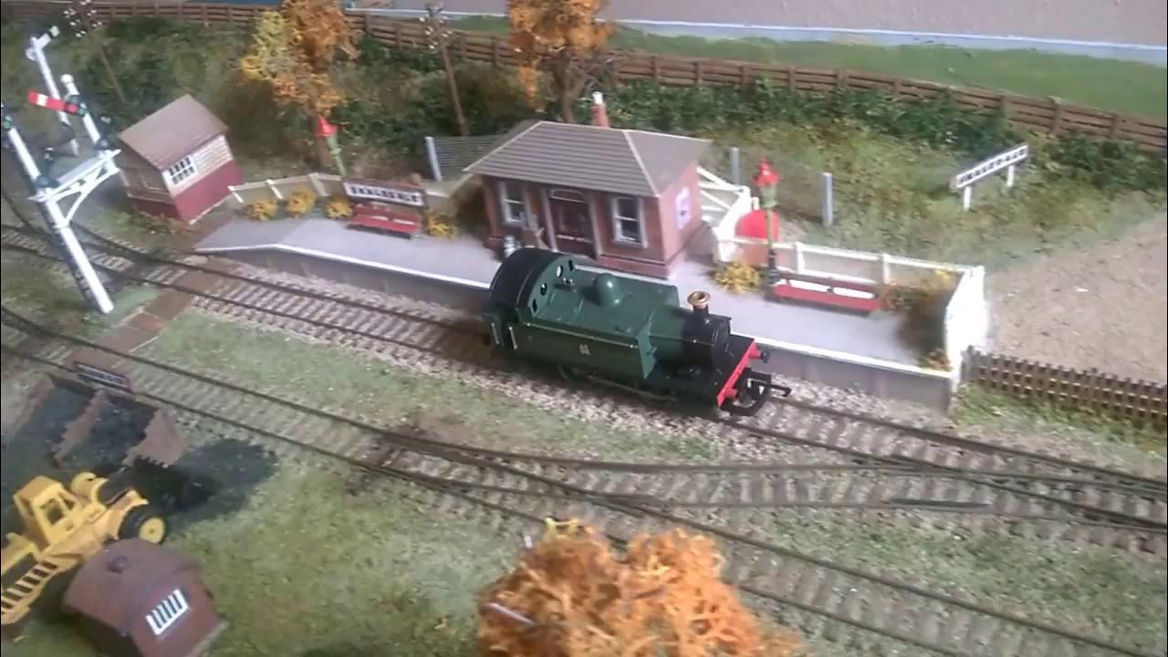 OO gauge model rail shelf layout YouTube