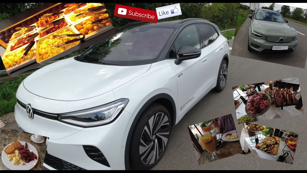 VI PRØVER VW ID4 GTX 🎈OG EN GRIM VOLVO XC40 (FARVEN) OG EN SLIDT TESLA 3 P🚜 EFTER EN LÆKKER 🥨BRUNCH🥨