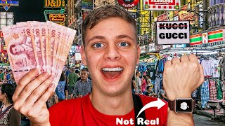 Spending £100 At The Biggest Fake Market In Thailand!