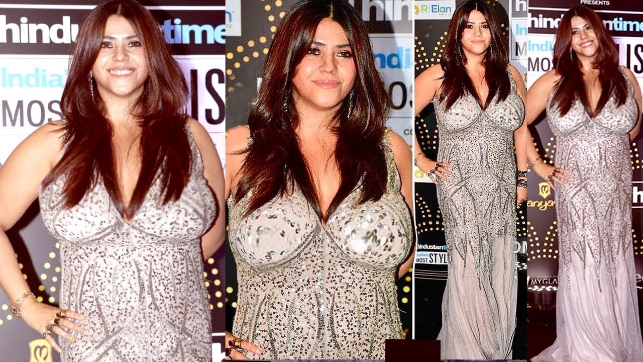 Ekta Kapoor S H0t Dress At Ht Most Stylish Awards Of 2019 Youtube