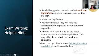 RQAP-GCP Study Group - Session 1