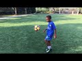 U9 Soccer Juggling 278 Times!
