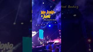 Download Lagu Mr jono joni petttcahh abis di now play fest 2023 #lirik #konser #bandung #npf #shorts #short MP3