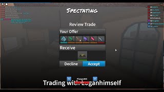 2018 SET AWSOME ROBLOX ASSASSIN TRADES
