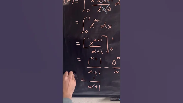 Feynman Technique Integration WALKTHROUGH! #calculus #integral #mathexplained