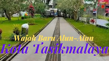 Wajah Baru Alun-Alun Kota Tasikmalaya Pasca Revitalisasi